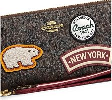 Amazon.co.jp: COACH ロングジップアラウンドウォレット シグネチャー